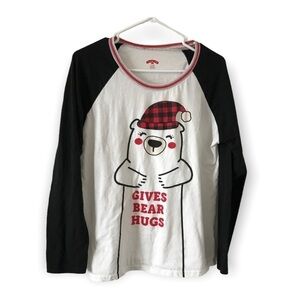 3/$15 Holiday time Christmas long sleeve shirt (T2)